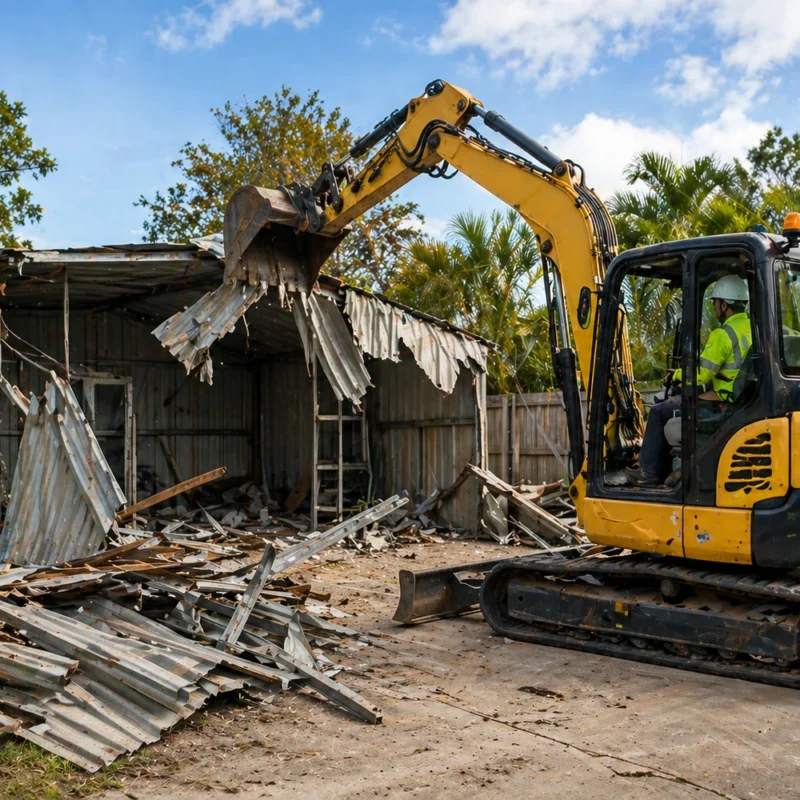 Professional Shed Demolition