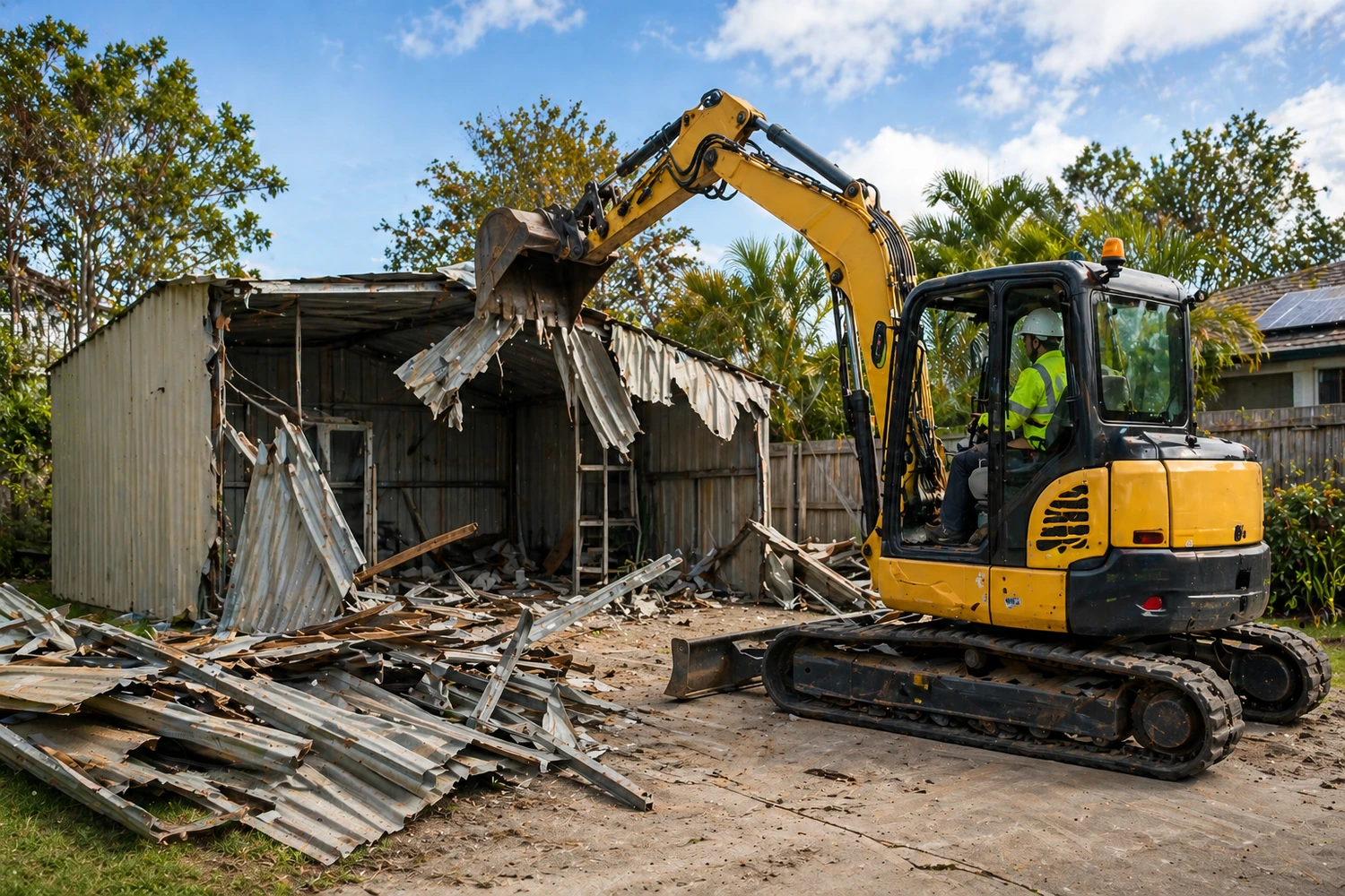 DIY vs Professional Shed Demolition on the Gold Coast: What’s Better?